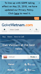 Mobile Screenshot of goivevietnam.com